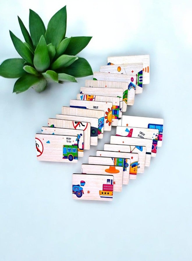 Kiddiwinks Winkslab:Link-it Transportation Interactive LearningThrough Transportation Puzzle - Educational Fun for Young Explorers - Image 4